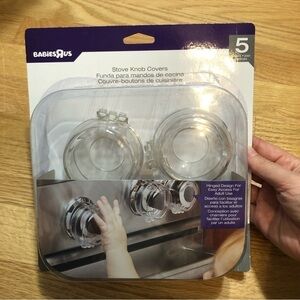 Babies R Us Stove Knob Covers 4 Pack NEW Child Safety Lock